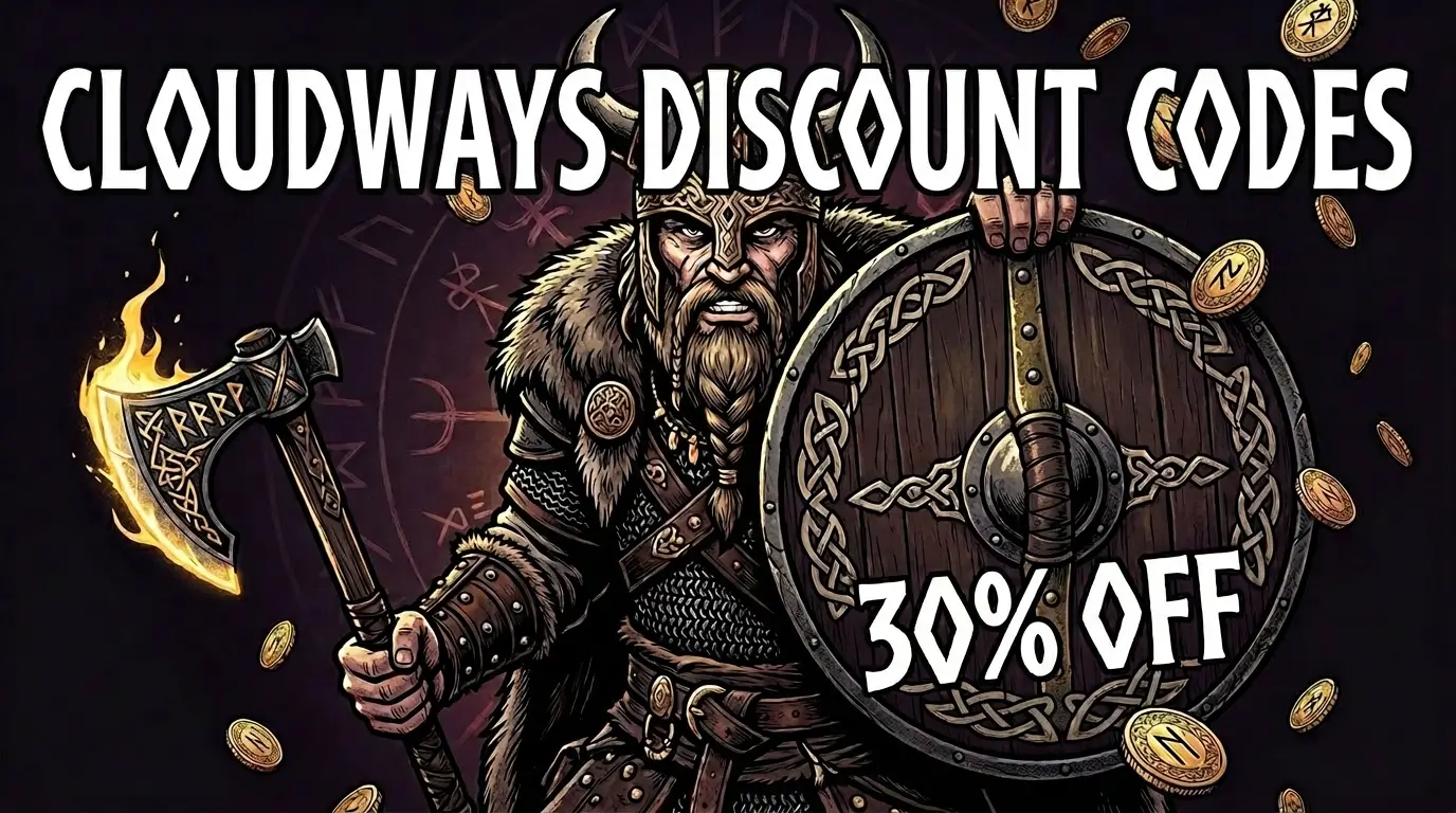 Cloudways discount codes verified, featuring 30% off promo codes for managed cloud hosting