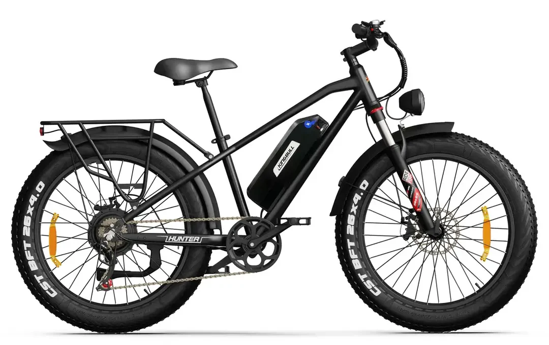 KingBull Hunter 2.0
Fat Tire Mountain E-Bike | 750W | 80-mile range | From $799 Ideal for trails and off-road riding.
