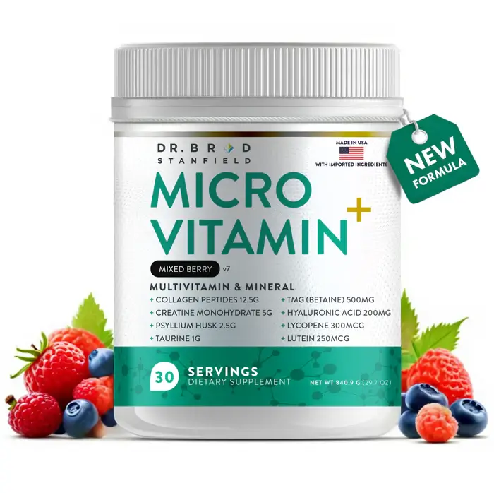 MicroVitamin+ Powder by Dr Brad Stanfield