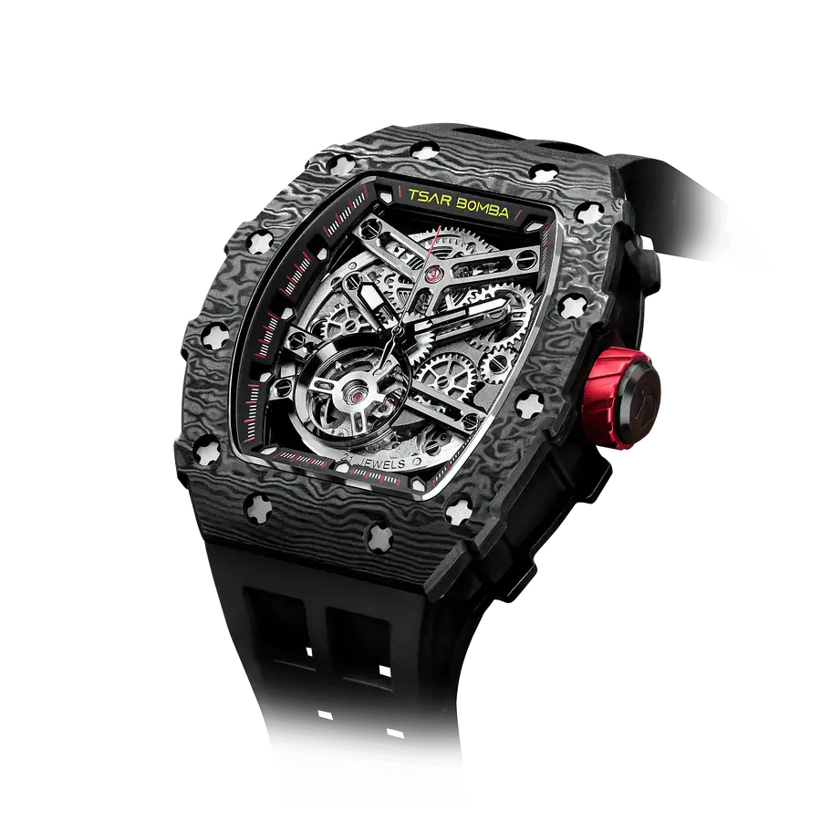 Tsarbomba Elemental-Carbon Fiber Automatic Watch TB8208CF