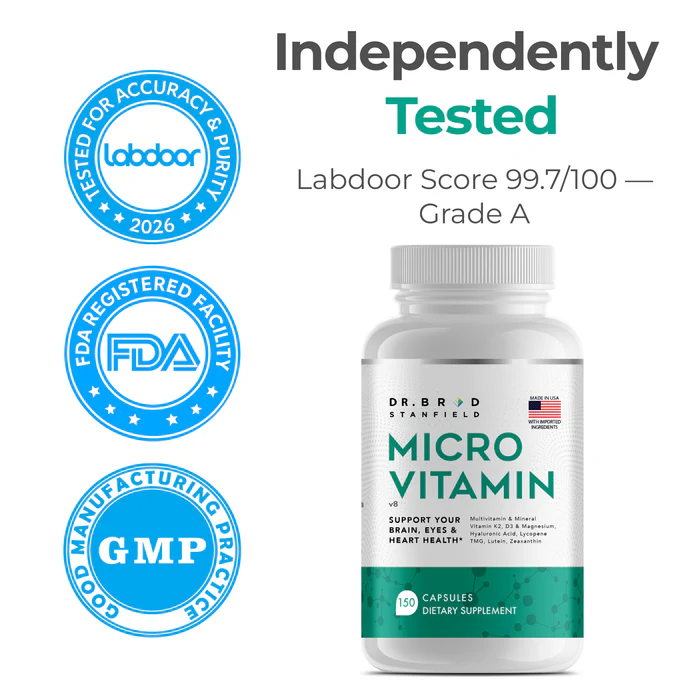 Microvitamin Independently verified by Labdoor for purity